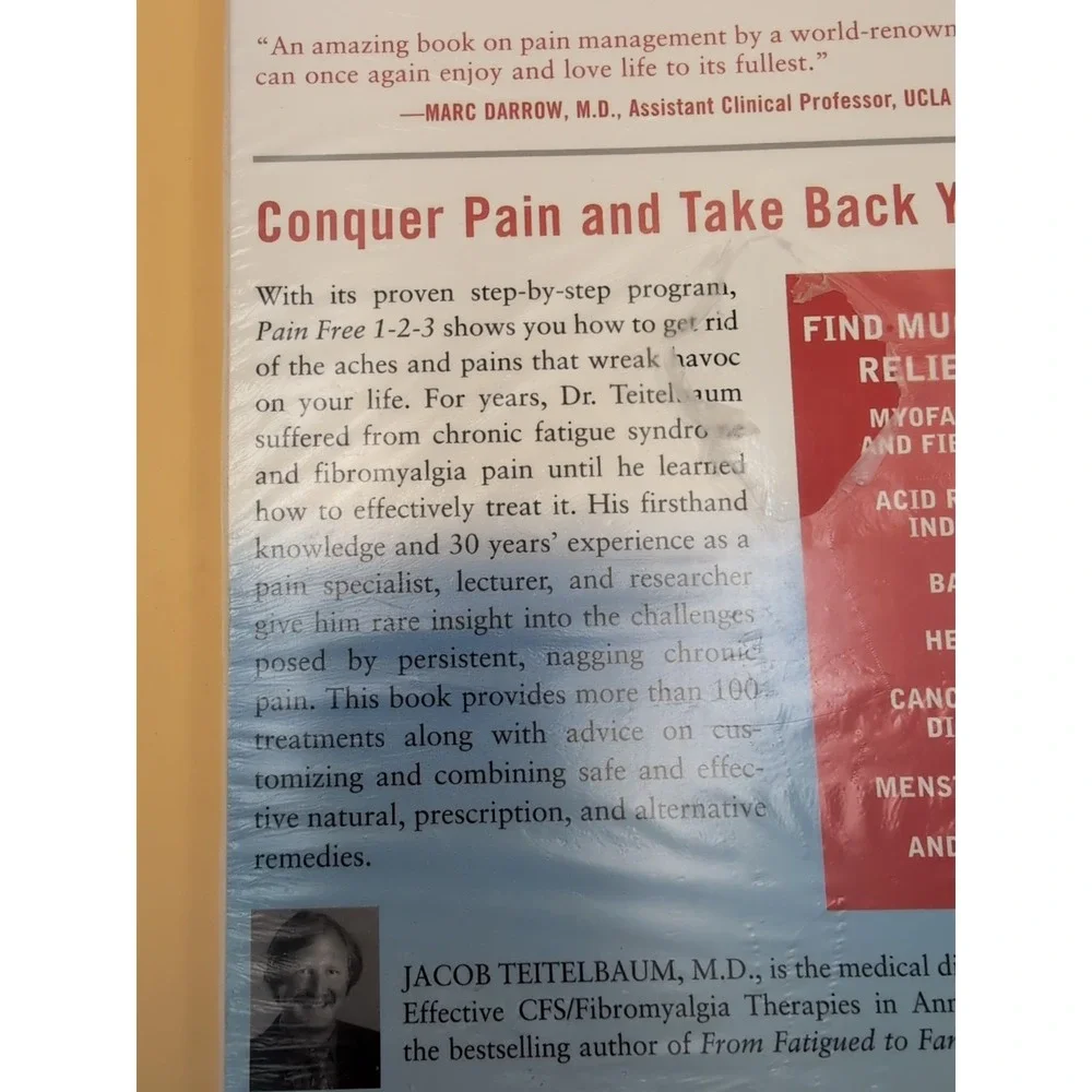 Pain Free 1-2-3: A Proven Program for E- paperback, Jacob Teitelbaum, 0071464573